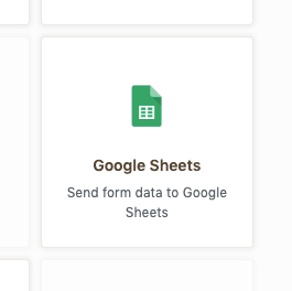 jotform to google sheets