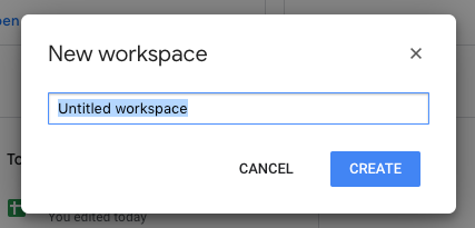 google workspace drive