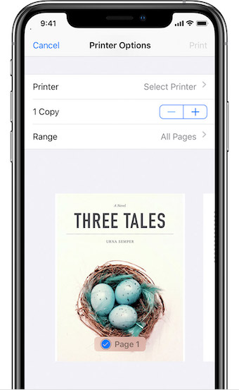 Dem pulver variabel Use AirPrint to print from your iPhone, iPad, or iPod touch - VCFA