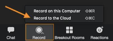 record to cloud